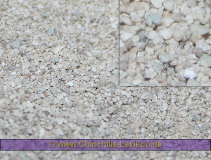 Chinchilla Sand vergrößert