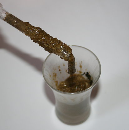 richtige Konsistenz des Päppelbreies