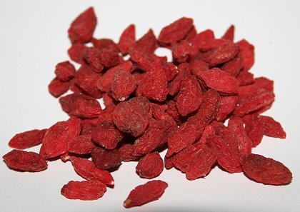 getrocknete Goji Beeren